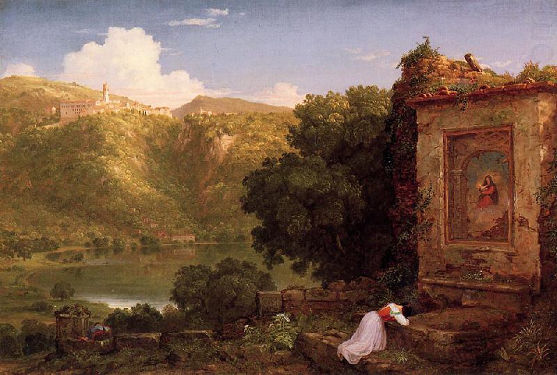 Thomas Cole II Penseroso china oil painting image